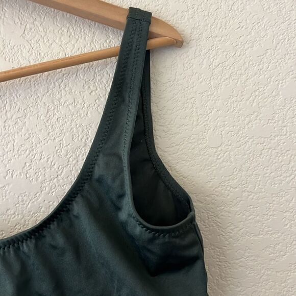 NWY Dixperfect Crop Top Bralette Bikini Top Green XL - Picture 10 of 10